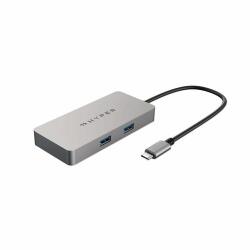 Hydro HYPER HDMB2 interface hub USB 3.2 Gen 1 (3.1 Gen 1) Type-C 5000 Mbit/s Stainless steel (HDMB2)
