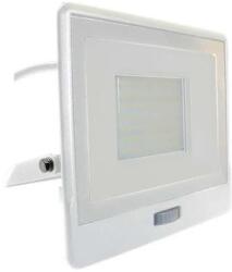 V-TAC Projektor LED V-TAC 50W SAMSUNG CHIP Czujnik Ruchu Biały Przewód 1M VT-158S-1 4000K 4000lm 5 Lat Gwarancji (SKU 20302)