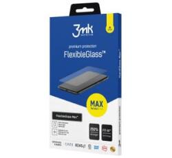 3mk Protection FLEXIBLE GLASS MAX képernyővédő üveg (2.5D, flexibilis, ultravékony, 0.2mm, 7H) FEKETE Samsung Galaxy S23 Plus (SM-S916) (GP-136158)