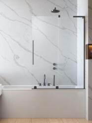 Radaway Furo SL Brushed GunMetal PND II szálcsiszolt fegyvermetál kádparaván 100B (10309538-92-01L+10112494-01-01)