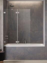 Radaway Essenza Pro Brushed Nickel PND II szálcsiszolt króm kádparaván 120B (10102120-91-01L)