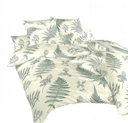 DADKA VRACOV Ágyneműhuzat, páfrány, babánsárga, 140×200 + 70×90 cm (01308-KAPRADIBDAA)