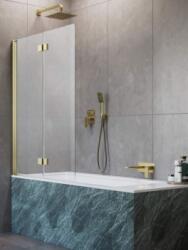 Radaway Nes Brushed Gold PND I szálcsiszolt arany kádparaván 120B (10010120-99-01L)