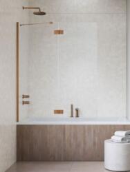 Radaway Essenza Brushed Copper PND II szálcsiszolt réz kádparaván 120J (110002120-93-01R)