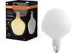 OSRAM LED izzó, matt, E27, 7, 3 W, VINTAGE BIG APPLE, meleg fehér