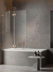 Radaway Essenza Pro Brushed Copper PND II szálcsiszolt réz kádparaván 120B (10102120-93-01L)