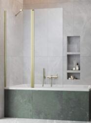 Radaway Nes Brushed Gold PND II szálcsiszolt arany kádparaván 130B (10009130-99-01L)