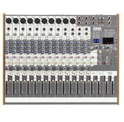 DNA ME-16FX audio mixer with 16 channels, USB, Bluetooth (5907780143819)