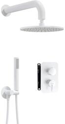 Deante Concealed shower set with mixer box - with overhead shower (BXYYAQSM)