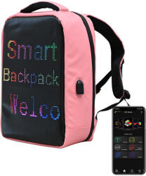 Leziter Pixo ledes okos hátizsák (P2-Pink) - tipparuhaz