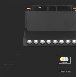 V-TAC Rail luminaire 48V V-TAC 10W LED SMART WiFi TRACKLIGHT 3in1 Black VT-3610 2700K-6400K 900lm (SKU6886)