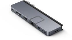 Targus HYPER DUO PRO 7-in-2 USB-C Hub USB Type-C 104 Mbit/s Grey (HD575BUGL)
