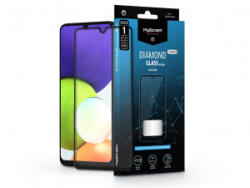 MyScreen Protector Diamond Glass Lite Edge2.5D Full Glue Samsung A225F Galaxy A22 4G/Galaxy M22 edzett üveg kijelzővédő fekete kerettel (LA-2083)