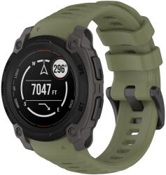 Techsuit - 22 mm-es óraszíj (W076) - Garmin Instinct E 45 mm - Zöld