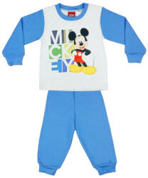 Disney Mickey mintás fiú pizsama felirattal