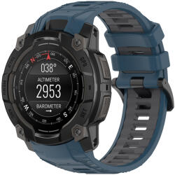 Techsuit - Óraszíj 22mm (W077) - Garmin Instinct 3 45mm / Instinct 3 45 Solar - Tengerészkék