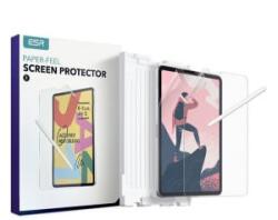 ESR PAPER FEEL képernyővédő fólia 2db (full screen, papír hatás + segédkeret) ÁTLÁTSZÓ Apple IPAD Pro 11 (2022) / IPAD Pro 11 (2021) /