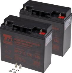 T6 Power APC Smart-UPS SU1400X106 kompatibilis készlet, VRLA, 12 V (T6APC0018_v86992)