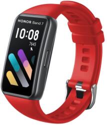 FIXED 227080 szilikon szíj Honor Band 6/7 okosórához, piros (FIXSSTB-1184-RD)