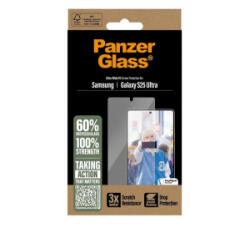 Panzer képernyővédő üveg (3D, ütésállóság, 9H) ÁTLÁTSZÓ Samsung Galaxy S25 Ultra (SM-S938) (PGRNUWFG38488) (PGRNUWFG38488)