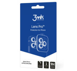 3mk Protection LENS PROTECTION PRO kameravédő üveg (2.5D, 9H + segédkeret) FEKETE Samsung Galaxy S24 Plus (SM-S926) (GP-151971)