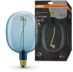 OSRAM Dimmelhető LED Ballon izzó, kék, E27, 4, 5 W, VINTAGE, meleg fehér