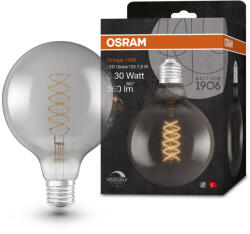 OSRAM Dimmelhető LED izzó, füstös, 7, 8 W, VINTAGE, meleg fehér