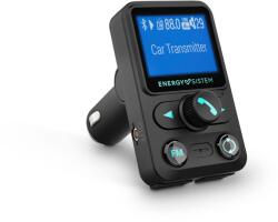 Energy Sistem Transmitator auto Energy Sistem FM Xtra (Transmitator FM pentru ascultarea muzicii in masina, LCD de 1.4", Bluetooth(r), microSD, Folder Navigation, USB-MP3, Control vocal) - Negru (Car Transmitter FM