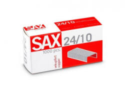 SAX réz tűzőkapocs 24/10, 1000db (1-210-01) (1-210-01)