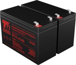 T6 Power Fortron EP 1500 SP kompatibilis készlet, VRLA, 12V (T6APC0007_v86496)