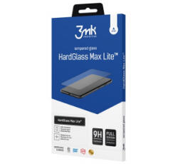 3mk Protection HARD GLASS MAX LITE képernyővédő üveg (3D, 0.3mm, 9H) FEKETE Samsung Galaxy S22 Plus (SM-S906) (GP-127790)