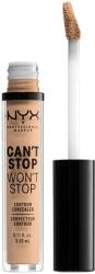 NYX Cosmetics NYX PM Can't Stop Won't Stop 7 Natural Korrektor, 3.5ml (800897168599)