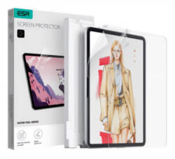 ESR PAPER FEEL képernyővédő fólia 2db (full screen, papír hatás + segédkeret) ÁTLÁTSZÓ Apple IPAD Pro 11 (2024) (GP-158037) - aqua