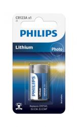 Philips CR123A/01B CR123 Photo lithium elem, 3V, 1500mAh (CR123A/01B)