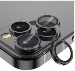 Tokgalaxis iPhone 13 Pro Max kompatibilis - Metal - üveg, kameralencse védőkeret - fekete (TG-MC21969-2)