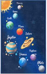 Mila Home Rizzoli Kids Space Szőnyeg digitális nyomtatással, 120x180 cm, 100% poliészter, tapadós, sötétkék, 900 gr/m2 (CP733-CP0135-120x180)