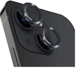 Tokgalaxis iPhone 14 Plus kompatibilis - Metal - üveg, kameralencse védőkeret - fekete (TG-MC21973-2)