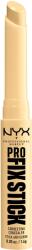 NYX Cosmetics NYX PM Pro Fix Stick korrektor, 0.3 Mid Yellow, 1.6 g
