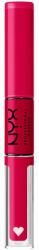 NYX Cosmetics NYX PM Shine Loud ajakrúzs, 15 World Shaper, 6.8 ml (800897207335)