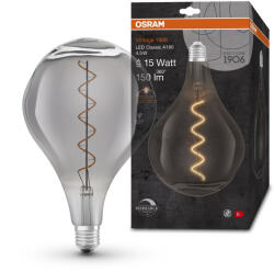 OSRAM Dimmelhető LED izzó, füstös, E27, 4, 5 W, BIG GRAPE, meleg fehér