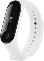 FIXED 257060 Sporty szilikon szíj Xiaomi Mi Band 3/4 okosórákhoz, fehér (FIXSSTB-1414-WH)
