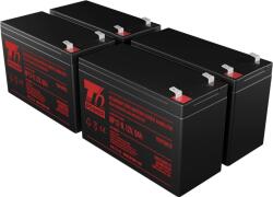 T6 Power Eaton PW5130i1750-XL2U kompatibilis készlet, VRLA, 12 V (T6APC0011_v86706)