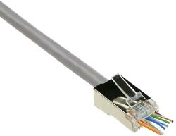 ACT 248552 RJ45 (8P/8C) CAT6 easyconnect shielded modulaire connector for round cable with solid or stranded conductors, hálózati kiegészítő (TD168C)