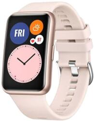 FIXED 204161 Silicone Strap for Huawei Watch FIT, pink (FIXSSTB-1054-PI)