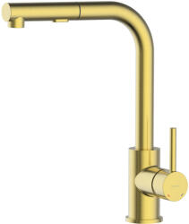 Oltens Myvat baterie bucătărie pe picior auriu periat 35205810 (35205810)