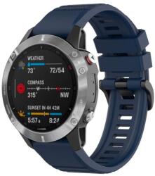 FIXED 211757 szilikon szíj Garmin QuickFit okosórához, 22mm, kék (FIXSST-QF22MM-BL)