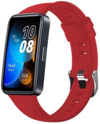 FIXED 227087 szilikon szíj Huawei Band 8 okosórához, piros (FIXSSTB-1183-RD)