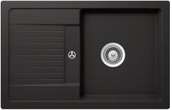 SCHOCK Lima D-100S konyhai mosogatótálca Cristalite Nero 780 x 500 mm LIMD100SNERO (LIMD100SNERO)