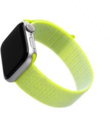 FIXED 224765 Nylon Strap for Apple Watch 38/40/41 mm, lime (FIXNST-436-LI)
