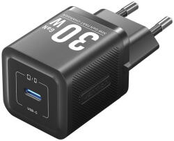 Vention FEZW0-EU USB-C GaN hálózati töltő (30W) (fekete) (FEZW0-EU) - mione